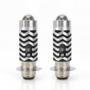 Kits de conversión de iluminación LED para motocicleta BA20D P15D, doble Color, blanco, ámbar, azul, 12V-80V, Bombilla de alto brillo, Mini luz de conducción - Product Image 4