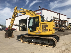 Excavatrices sur chenilles hydrauliques d'occasion Komatsu PC138US de haute capacité de charge, 13 tonnes, PC138, d'occasion, pelles à godets - Product Image 6