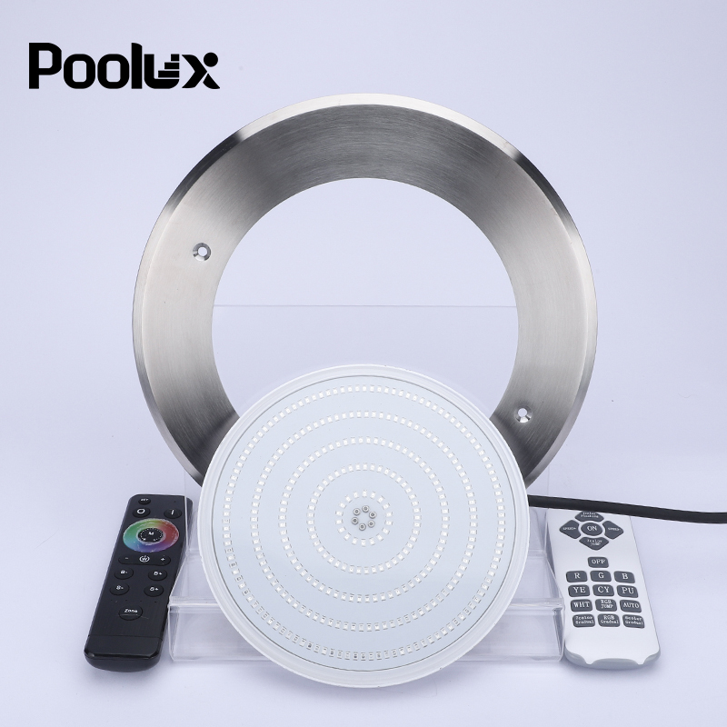 POOLUX 8mm Dia260mm Super Slim 316SS Pool Light Cover