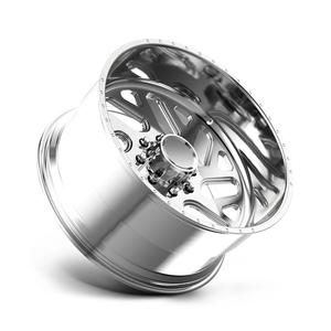 Jantes en aluminium forgé à lèvre profonde, polies miroir, 20-26 pouces, 6x139.7/8x180, alésage central de 124.9 mm, jantes de camion pour GMC Sierra - Product Image 3