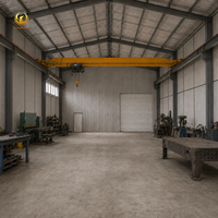 Kit de construction de bâtiment de stockage/garage en acier préfabriqué durable, résistant aux intempéries, pour entrepôt extérieur