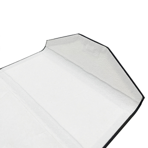 Sang Trọng Biểu Tượng Tùy Chỉnh Màu Đen Tam Giác Có Thể Gập Lại Sunglass Và Kính Trường Hợp Cho Du Lịch Lưu Trữ Cảnh Tượng PU Da Bao Bì - Product Image 4