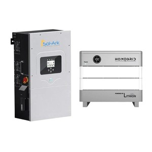 Sistema de Energía Solar para el Hogar S OL-A RK 12K+, Híbrido Conectado/Desconectado a la Red, Banco de Baterías LiFePO4, Refrigeración por Aire, Protección IP65 - Product Image 1