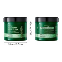 Rosmarin-Haarmaske 500g Tiefenreparatur Nährende Kopfhautpflege Wachstumsfördernd Glättend Anti-Frizz Wiederherstellung Seidiger Glanz für Frauen Männer