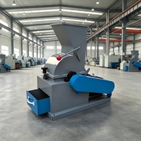 Concasseur à marteaux de laboratoire pour la préparation d'échantillons de charbon et de roche, capacité 1t/h, puissance 1,5/3kw