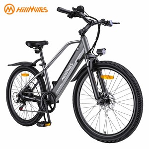 จักรยานไฟฟ้า EU Stock Tax Free 250W สำหรับปั่นบนภูเขา 36V 13Ah แบตเตอรี่แบบซ่อน 26 นิ้ว HillMiles MileTrail 1 City Road Ebike - Product Image 1