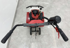 CordlessTiller <b>Cultivator</b> 3.2inch Depth Roto Tillers for Gardening 6500RPM Gasoline Garden Tiller 2Stroke 52CC - Product Image 5