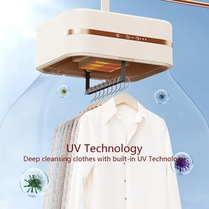 Nouvelle Arrivée : Séchoir à Linge Électrique Pliant UV Portable et Compact pour Camping-Car et Usage Domestique – Mini Séchoir Suspendu Personnalisé pour la Maison - Product Image 3