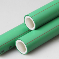 Tuyau en fibre de verre renforcée PPR-FG PN25, haute pression et faible coefficient d'expansion, tuyau composite pour plomberie
