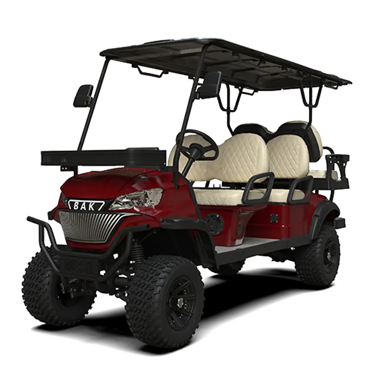 China Multifunctional 6 Person Electric Sightseeing Golf Cart Customized CE Approved 48V Electric Golf Car