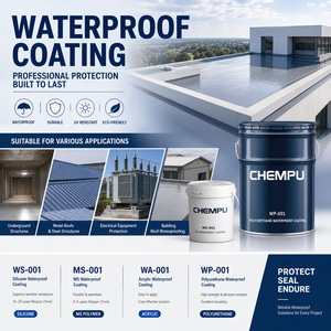 Revêtement Imperméable Commercial 2K en Polyuréthane pour Terrasses – <span class=keywords><strong>Peinture</strong></span> Murale Flexible et Stable pour Murs – Membrane Liquide Haute Performance - Product Image 2
