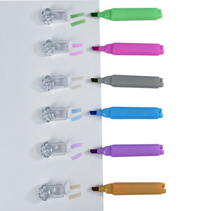 Surligneurs Kawaii Patte de Chat Bicolores – Lot de 12 – Surligneurs <span class=keywords><strong>Pastel</strong></span> Double Pointe Link Art pour Journal, École et Fournitures de Bureau - Product Image 6