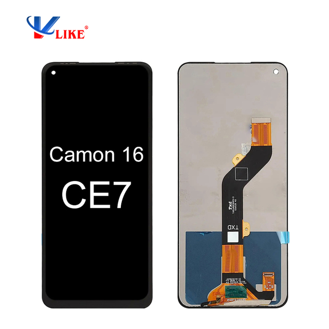 Mobile Phone LCDs for Tecno Camon 16 CE7 Lcd Screen for Tecno Camon 16s Display for Tecno Camon 16 Pro Screen Replacement