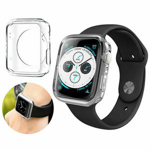 Protector de TPU transparente personalizado para <span class=keywords><strong>Apple</strong></span> <span class=keywords><strong>Watch</strong></span>, funda protectora para <span class=keywords><strong>Apple</strong></span> <span class=keywords><strong>Watch</strong></span> Series <span class=keywords><strong>SE</strong></span> 7 6 5 - Product Image 1