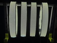 Kit d'éclairage de roues LED blancs Lumina à 10 rangées pour camions et SUV, étanche IP67, cadre en aluminium avec application et télécommande