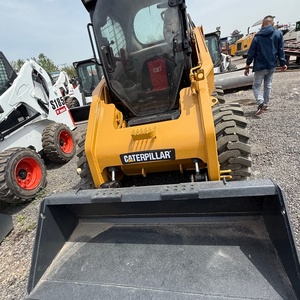 Chargeuse compacte sur pneus CAT 246C à bas prix, matériel de terrassement, chargeuse compacte sur pneus Caterpillar 246C d'occasion avec haute performance, en stock - Product Image 6