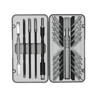 Kit de réparation 66-en-1 avec tournevis de précision, pinces et outils de démontage, en acier CR-V pour iPhone, MacBook et appareils électroniques