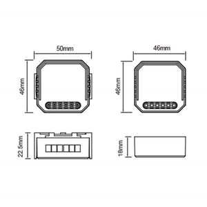 Larkkey Tuya nhà thông minh 0-10V Wifi Dimmer chuyển đổi mô-đun không dây Relay ngắt mạch - Product Image 2