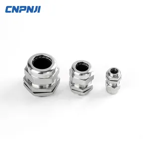 IP68 Metric Pg Waterproof Plastic Nylon Cable Glands With Locknuts