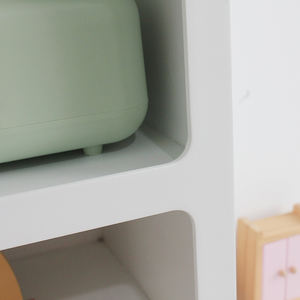 שולחן עבודה בסגנון צרפתי אחסון ארון מים ספל ספל אחסון ארון רשת שולחן עבודה עבור entryway - Product Image 4