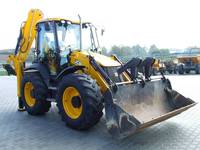 Chargeuse-pelleteuse d'occasion JCB 3CX Mini-chargeuse Bon état Ferme Terrassement 4*4 Chargeur d'excavation JCB 4CX Bon marché à vendre