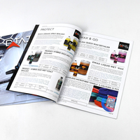 Impression de catalogues, magazines et livres personnalisés avec reliure parfaite, couverture souple, impression offset, papier couché, papier artistique, plastification