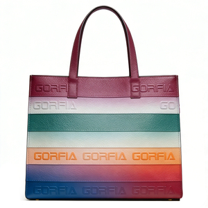 Bolso Tote Degradado 2026, Bolso de Mano de Cuero PU para Mujer, Gran Capacidad, con Letras en Relieve, Bolso de Hombro, Ideal para Compras/Trabajo - Product Image 2