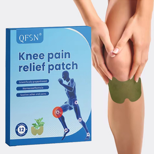 12 miếng thiết kế chăm sóc sức khỏe cung cấp thảo dược ngải cứu thành phần đau đầu gối vá hiệu quả - Product Image 1