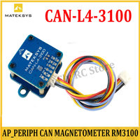 MATEKSYS-Magnetómetro CAN RM3100 para Avión Teledirigido, Protocolo CAN para Modelo de Avión RC, Piezas de Bricolaje, AP_PERIPH,