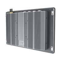 Moniteur industriel à cadre ouvert personnalisable de 15,6 pouces, écran tactile IPS LCD PCAP avec boîtier métallique robuste pour affichage embarqué