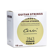 CIVIN CC90 Clear Tone 28-43/28-45 Environmental Anti-Rust Coated Normal Tension 6-String Set Classical Guitar Strings