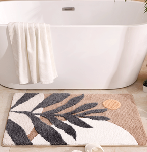 Ins Style Flocking Non-Slip Floor <b>Mat</b> Door <b>Mat</b> Bathroom Kitchen Entrance Area Rug Hom - Product Image 2