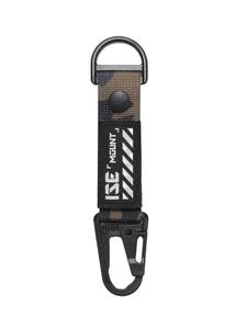 ISE MOUNT Mousqueton court multifonctionnel en sangle pour extérieur, porte-clés, sac à dos, pêche à la <span class=keywords><strong>carpe</strong></span> en eau douce, tactique - Product Image 2