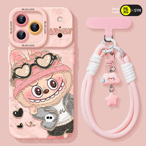 Coque de téléphone pour Apple 17, iPhone 17/17 Air/17 Pro/Max/16/15, nouveau iPhone 16 Pro Max/14 Pro, objectif PM, protection intégrale, PVC, cordon - Product Image 2