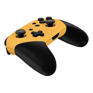 EXtremeRate Caution Yellow Faceplate and Backplate DIY Replacement Shell Housing <b>Case</b> for Nintendo <b>Switch</b> Pro Controller - Product Image 5