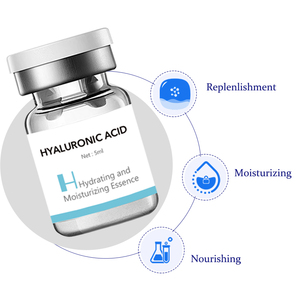 Essência Facial de Ácido Hialurônico Personalizada Grau Médico Coreano Sérum Hidratante Iluminador Certificado OEM ODM - Product Image 2
