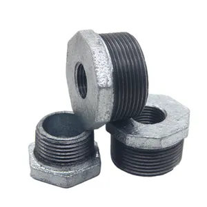 belt road initiative supplier duotong male female threaded malleable iron pipes fittings bushing fig 241 plumbing materials