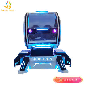 Capsule spatiale de réalité virtuelle personnalisée, éclairage, deux sièges pour <span class=keywords><strong>couple</strong></span>, parc à thème - utilisation en parc d'aventure en plein air, construction métallique - Product Image 4