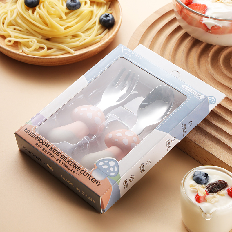 Forchetta cucchiaio funghi