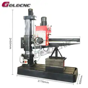 Китай Z3050 радиальный сверлильный станок с буровой мощностью 50 мм радиальный сверлильный станок