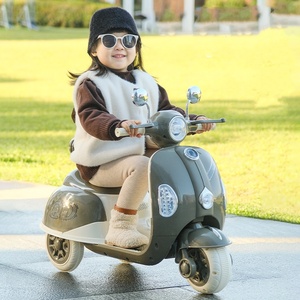 Nuova Moto Elettrica per Bambine 2025, Giocattolo Cavalcabile in Plastica, Triciclo per Bambini di 5 Anni - Product Image 1