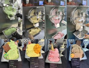 เครื่องทำเจลาโต้แบบตั้งโต๊ะ Yourtime 32L-56L/ชม. สไตล์อิตาลี ขายดี เครื่องทำไอศกรีมแบบต่อเนื่องเชิงพาณิชย์ เครื่องทำไอศกรีมแข็ง - Product Image 5