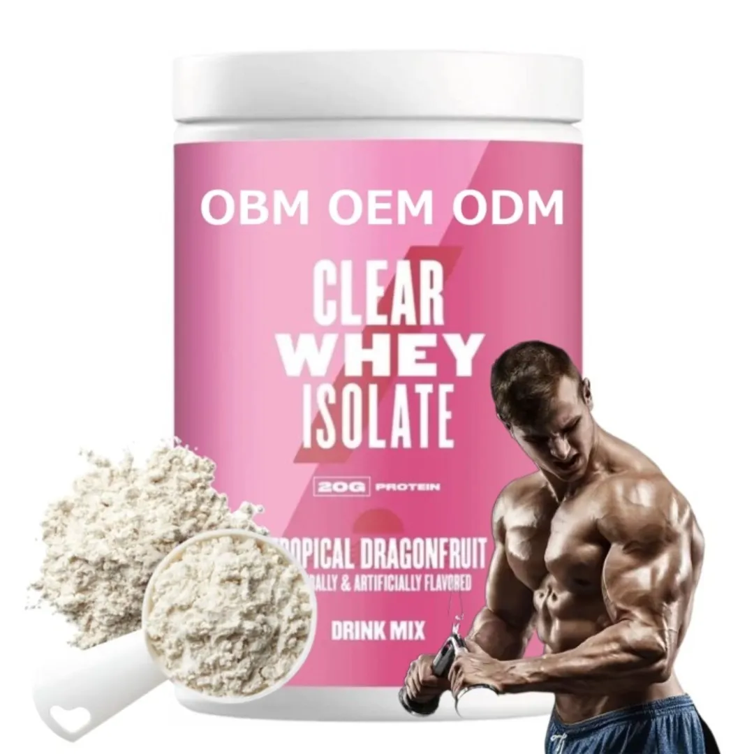 OEM Private Label clear whey isolate Muscle Building Protein Powder clear whey protein isolate clear whey protein isolate