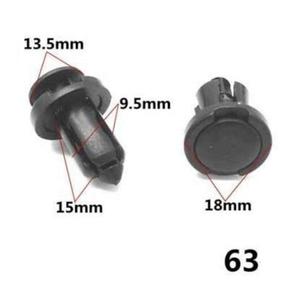 China Wholesale Fastener <b>Car</b> 3 mm 4mm 6mm Ratchet Round Flat <b>Clips</b> White Nylon Plastic Snap Head Rivets Push Rivet - Product Image 3