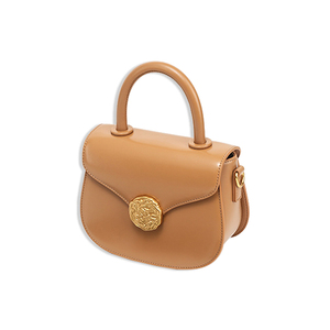 Sacs à main élégants de qualité supérieure pour femmes, sacs à main classiques en cuir véritable, fermeture à boucle, sangle amovible portable - Product Image 3