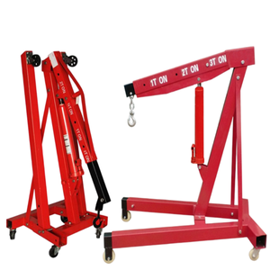Larix Heavy Duty thủy lực động cơ hoist 2 tấn 3 tấn có thể gập lại cửa hàng Crane cho nhà để xe và hội thảo sử dụng - Product Image 1