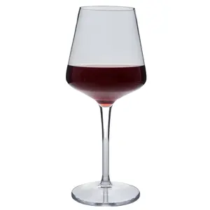 Hot Selling Tritan Wine Glasses Plastic Wine Glass Set Plastic Goblet For Party