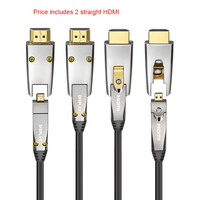 Câble en Pvc à Micro-Fiber, câble Hdmi à Fiber optique en alliage de Zinc 8K 4k, 15 mètres, 10M, prix de fabrication