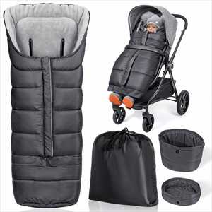 Winter Windproof Thermal Fleece Footmuff for <b>Pushchair</b> Universal Baby Bunting <b>Bag</b> - Product Image 2