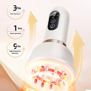 Elektrische lymfatische lichaamsmassager voor handen, benen, buik, draagbare warmtetherapie massageproduct - Product Image 4